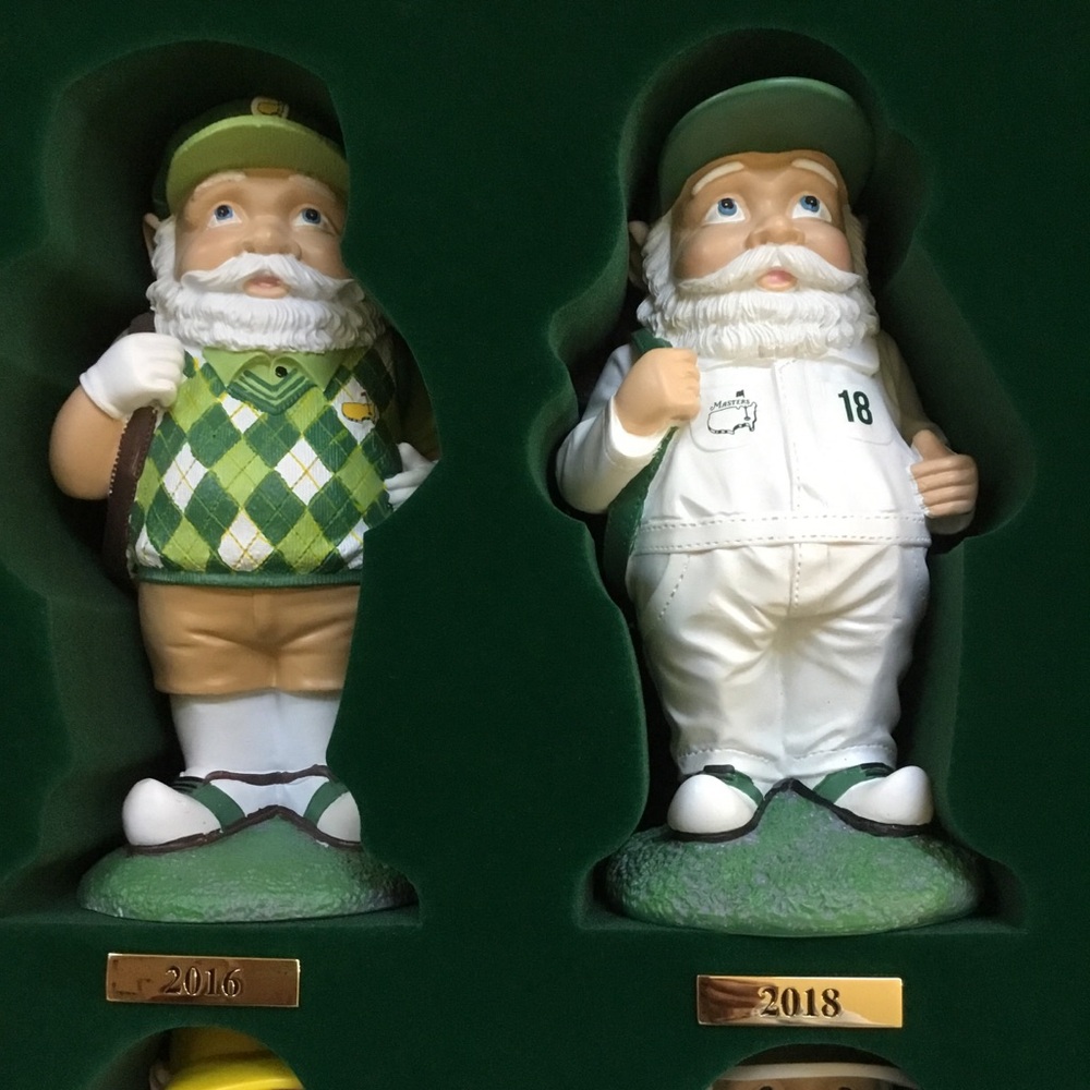 NEW Masters Limited Edition 10-Piece Gnome Set Berckmans Place Augusta - Picture 7 of 16
